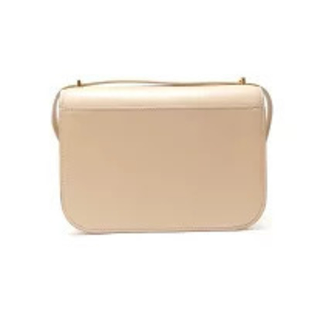 Loewe Goya Leather Shoulder Bag Beige Cream